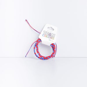 Fanfare Braided Team Color Bracelets (Set of 2)