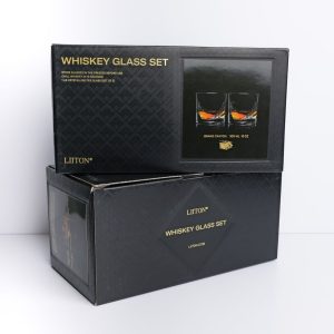 Grand Canyon Crystal Whiskey Glass Set of 2